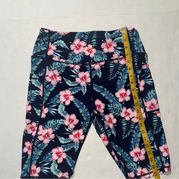 Santiny Womens Size L Shorts High Waisted Swim Surfing Travel Vacation - Picture 6 of 9